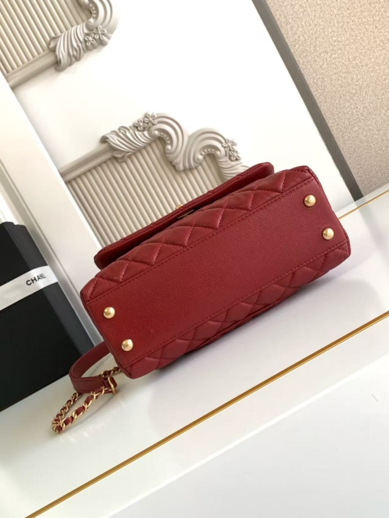 Ch**el top handle bags
